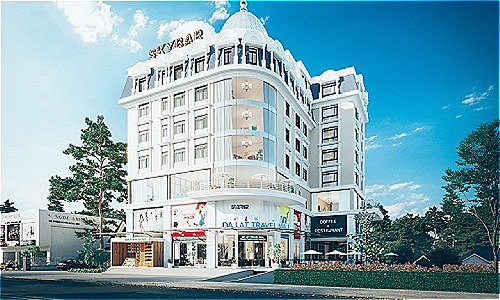 Phối cảnh trung tâm thương mại, mua sắm và ẩm thực Đà Lạt Travel Mall, dự kiến đi vào hoạt động vào quý II/2019.