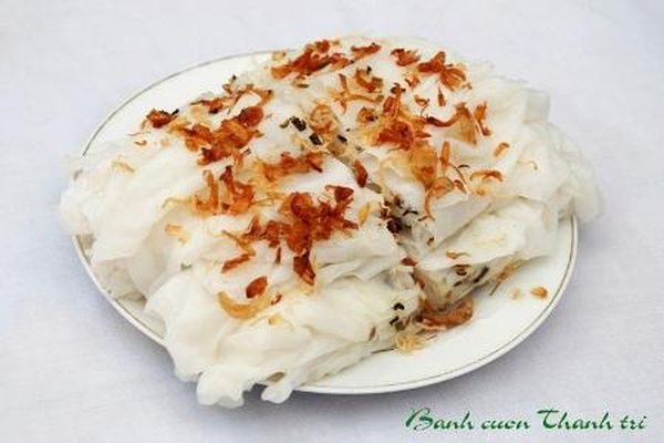 Đặc sản bánh cuốn Thanh Trì