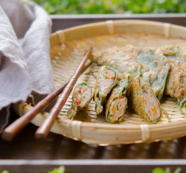 Cuối tuần làm há cảo rán kiểu Hàn ăn chơi