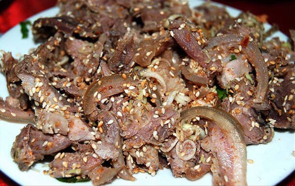 Thịt dê Ninh Bình. 